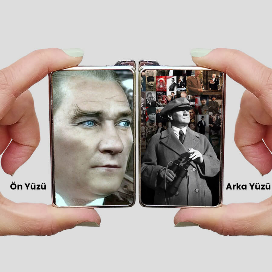 Erkek Arkadaşa Hediye Atatürk Baskılı Çakmak