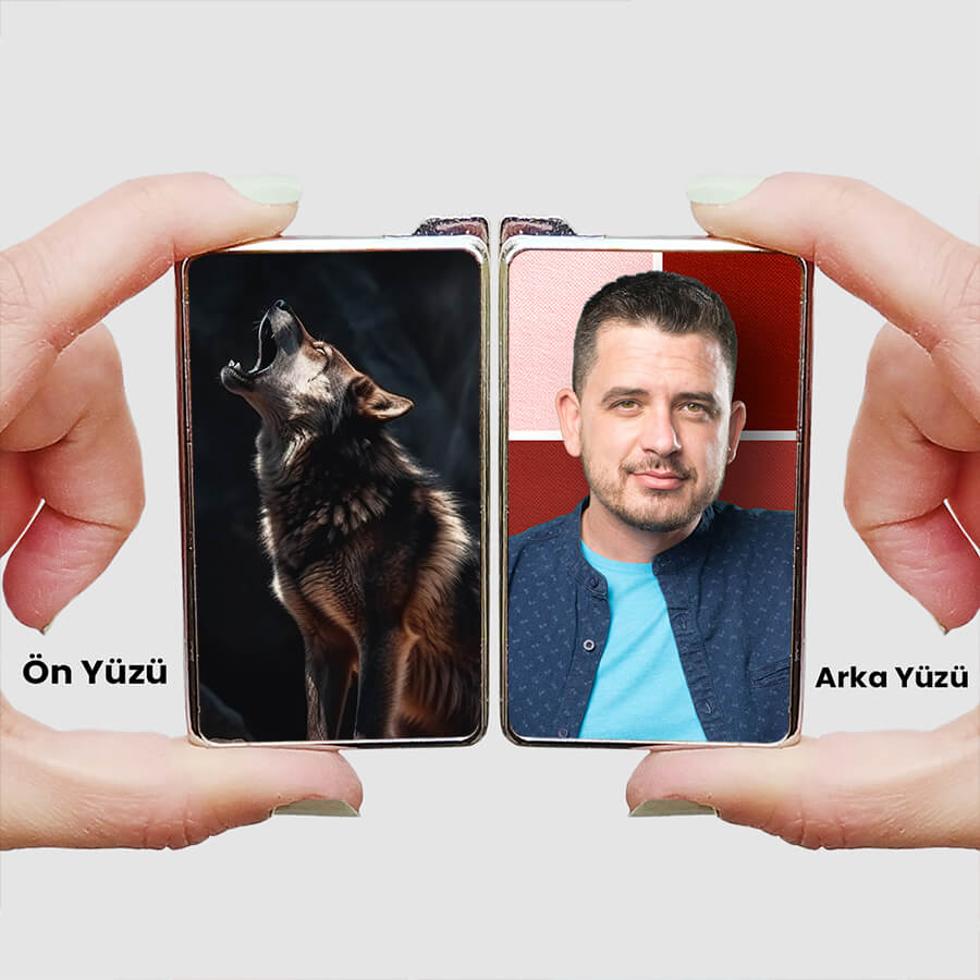 Kurt Uluması ve Fotoğraflı Çakmak Baskı