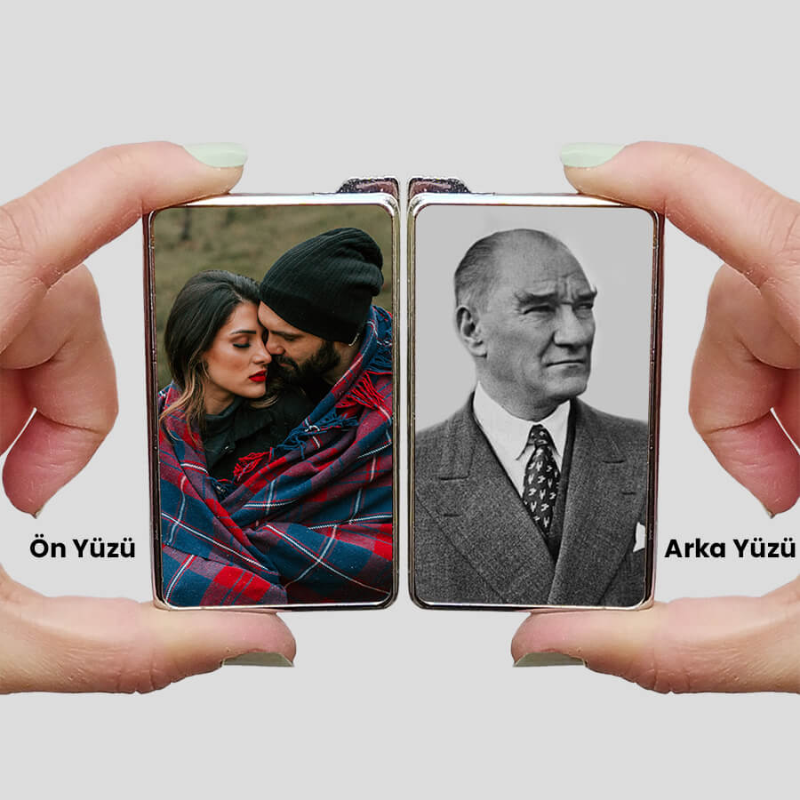 Sevgiliye En Güzel Hediye Atatürk Baskılı Çakmak
