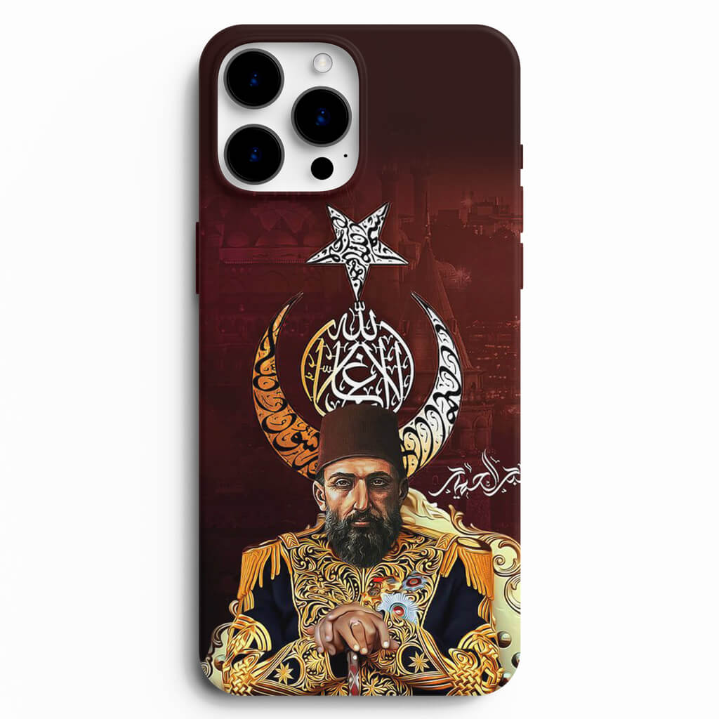 Abdülhamid Han Baskılı Telefon Kılıfı