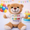 Happy Birthday Tişörtlü Ayıcık