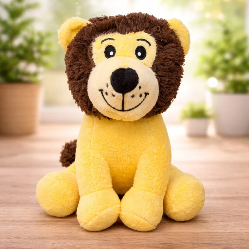 Sevimli Peluş Oyuncak Aslan
