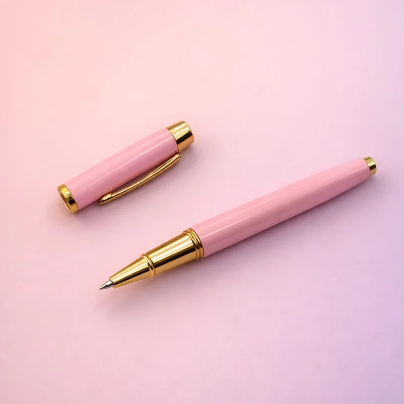 Şık pembe roller kalem 1