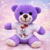 Sevimli Tişörtlü Peluş Oyuncak Ayı