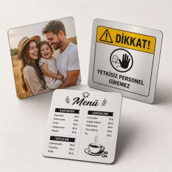 Metal Sticker ve Levhalar